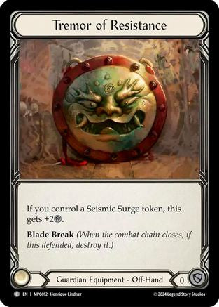 Tremor of Resistance (MPG011) - Mastery Pack Guardian Cold Foil-1