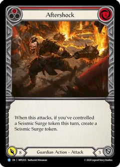 Aftershock (Red) [MPG035] (Mastery Pack Guardian)  Rainbow Foil-1
