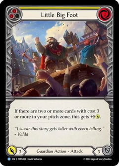 Little Big Foot (Yellow) [MPG039] (Mastery Pack Guardian)  Rainbow Foil-1