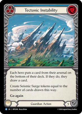 Tectonic Instability [MPG046] (Mastery Pack Guardian)-1
