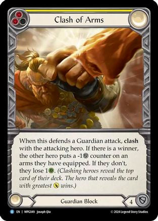 Clash of Arms [MPG049] (Mastery Pack Guardian)  Rainbow Foil-1