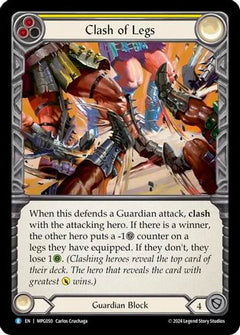 Clash of Legs [MPG050] (Mastery Pack Guardian)  Rainbow Foil-1