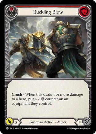 Buckling Blow (Red) [MPG052] (Mastery Pack Guardian)-1