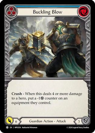 Buckling Blow (Blue) [MPG054] (Mastery Pack Guardian)-1