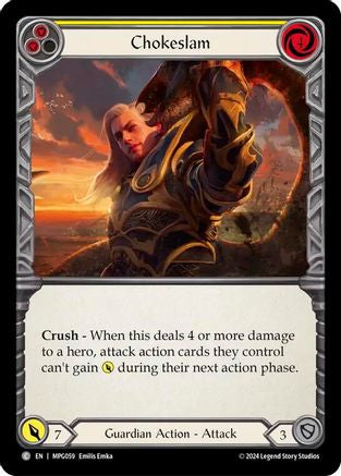 Chokeslam (Yellow) [MPG059] (Mastery Pack Guardian)-1