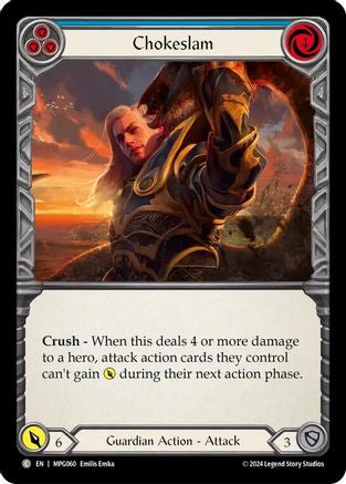 Chokeslam (Blue) [MPG060] (Mastery Pack Guardian)-1