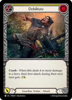 Debilitate (Yellow) [MPG071] (Mastery Pack Guardian)-1