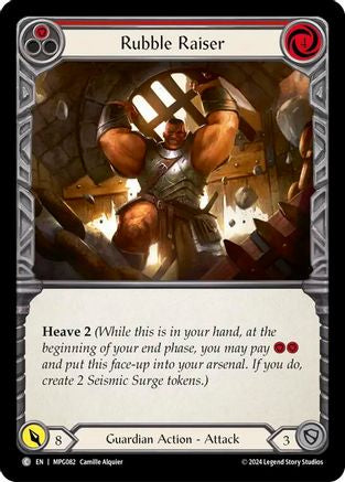Rubble Raiser (Red) [MPG082] (Mastery Pack Guardian)-1