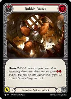 Rubble Raiser (Red) [MPG082] (Mastery Pack Guardian)-1