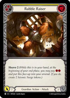 Rubble Raiser (Yellow) [MPG083] (Mastery Pack Guardian)-1