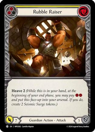 Rubble Raiser (Yellow) [MPG083] (Mastery Pack Guardian)-1