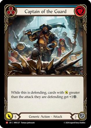 Captain of the Guard [MPG127] (Mastery Pack Guardian)  Rainbow Foil-1