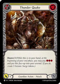 Thunder Quake (Yellow) [MPG089] (Mastery Pack Guardian)-1