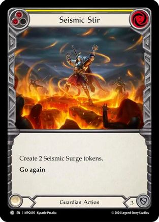 Seismic Stir (Yellow) [MPG095] (Mastery Pack Guardian)-1