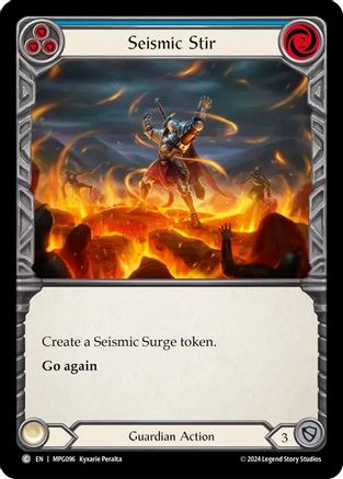 Seismic Stir (Blue) [MPG096] (Mastery Pack Guardian)-1