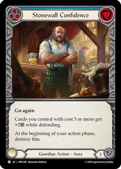Stonewall Confidence (Blue) [MPG108] (Mastery Pack Guardian)-1