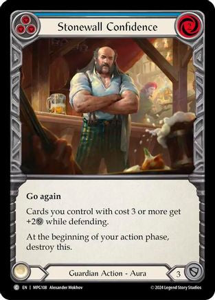 Stonewall Confidence (Blue) [MPG108] (Mastery Pack Guardian)-1