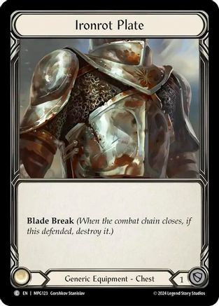 Ironrot Plate [MPG123] (Mastery Pack Guardian)-1