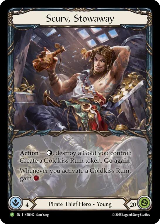 Scurv, Stowaway [HER142] (Promo)  Rainbow Foil-1