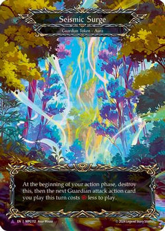 Seismic Surge (Forest) (Marvel) [MPG112] (Mastery Pack Guardian)  Cold Foil-1