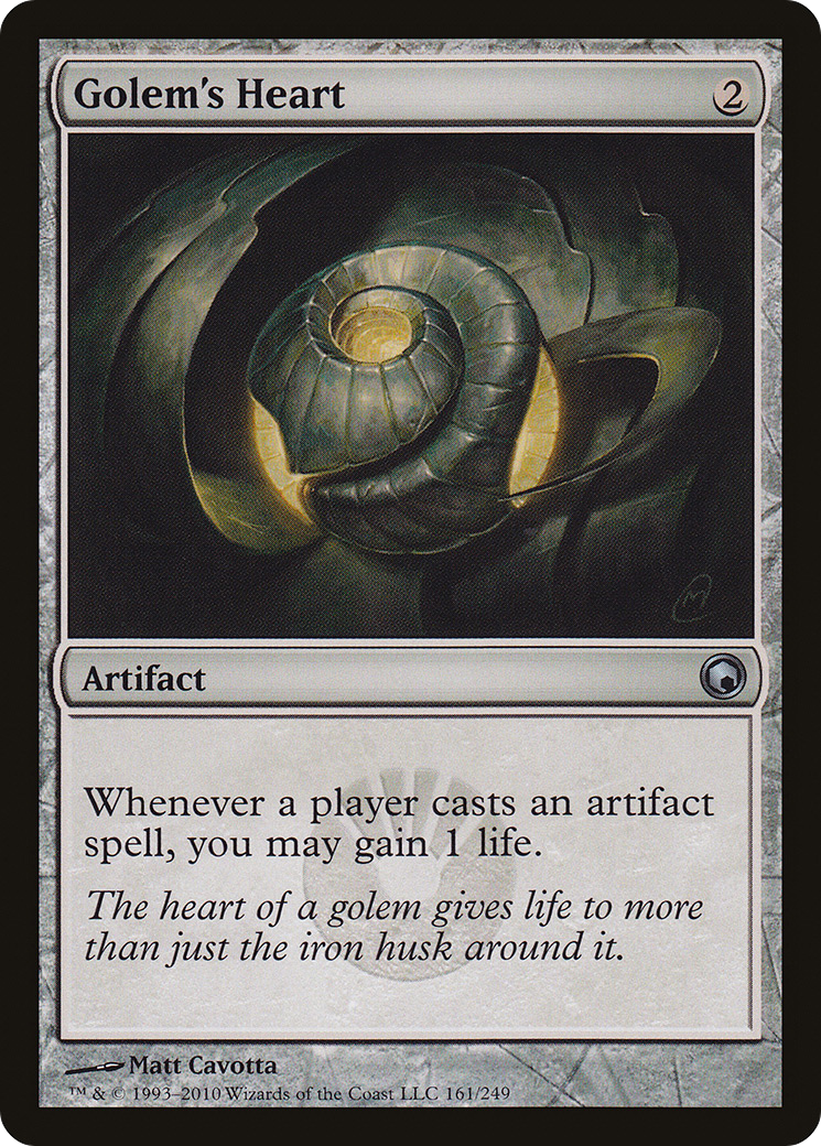 Golem's Heart [Scars of Mirrodin]-1