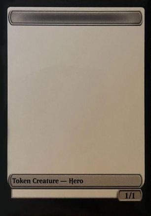 Blank Hero Token (UMP-) - Unique and Miscellaneous Promos-1