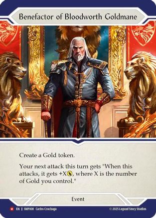 Benefactor of Bloodworth Goldmane [SMP008] (Smash Palace)-1
