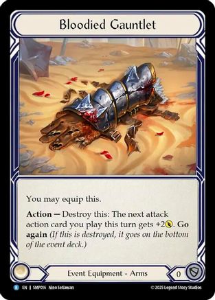 Bloodied Gauntlet [SMP016] (Smash Palace)-1