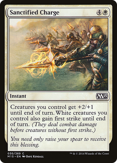 Sanctified Charge [Magic 2015]-1