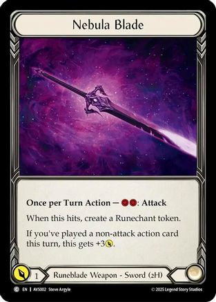 Nebula Blade [AVS002] (Armory Deck: Legends Viserai)-1