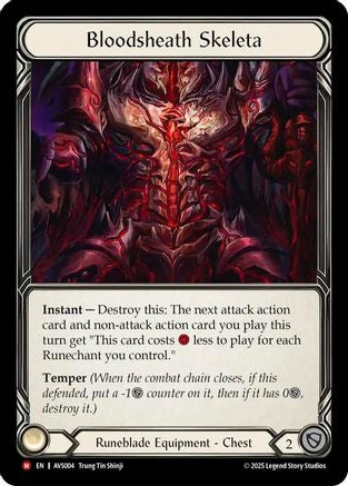Bloodsheath Skeleta [AVS004] (Armory Deck: Legends Viserai)-1