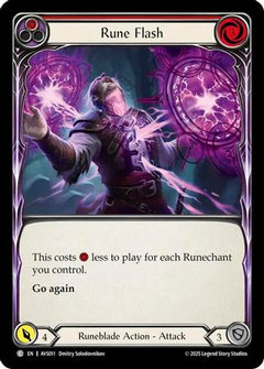 Rune Flash (Red) [AVS011] (Armory Deck: Legends Viserai)-1