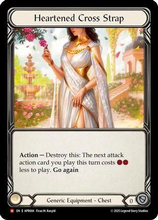 Heartened Cross Strap [APR004] (Armory Deck: Legends Prism)-1