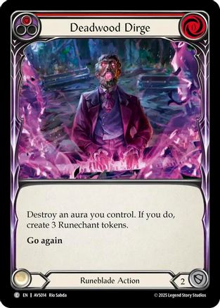 Deadwood Dirge (Red) [AVS014] (Armory Deck: Legends Viserai)-1