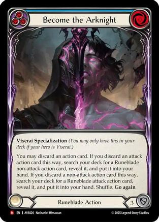 Become the Arknight (Blue) [AVS026] (Armory Deck: Legends Viserai)-1