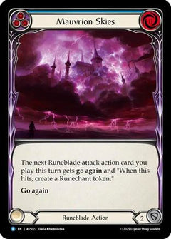 Mauvrion Skies (Blue) [AVS027] (Armory Deck: Legends Viserai)-1