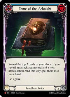 Tome of the Arknight (Blue) [AVS029] (Armory Deck: Legends Viserai)-1