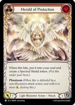Herald of Protection (Red) [APR007] (Armory Deck: Legends Prism)-1