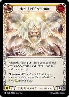 Herald of Protection (Yellow) [APR012] (Armory Deck: Legends Prism)-1