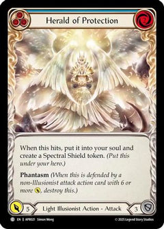 Herald of Protection (Blue) [APR021] (Armory Deck: Legends Prism)-1