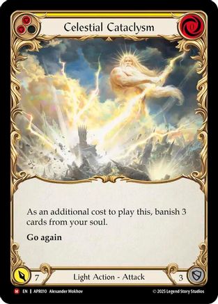 Celestial Cataclysm [APR010] (Armory Deck: Legends Prism)-1