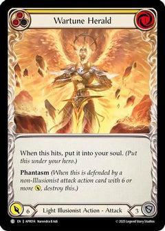 Wartune Herald (Yellow) [APR014] (Armory Deck: Legends Prism)-1