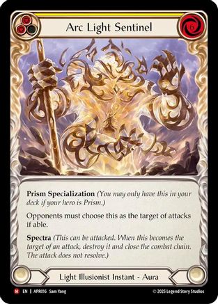 Arc Light Sentinel [APR016] (Armory Deck: Legends Prism)-1