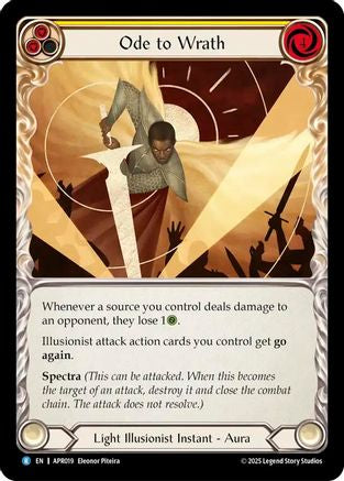 Ode to Wrath [APR019] (Armory Deck: Legends Prism)-1