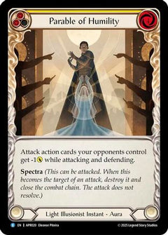 Parable of Humility [APR020] (Armory Deck: Legends Prism)-1