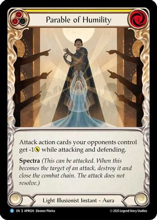 Parable of Humility [APR020] (Armory Deck: Legends Prism)-1