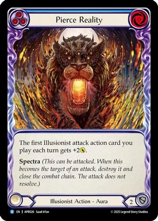 Pierce Reality [APR026] (Armory Deck: Legends Prism)-1