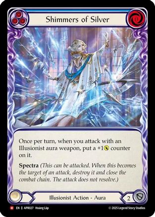 Shimmers of Silver [APR027] (Armory Deck: Legends Prism)-1