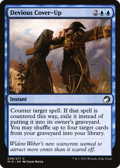 Devious Cover-Up [Innistrad: Midnight Hunt]-1