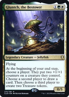 Gluntch, the Bestower [Commander Legends: Battle for Baldur's Gate Prerelease Promos]-1